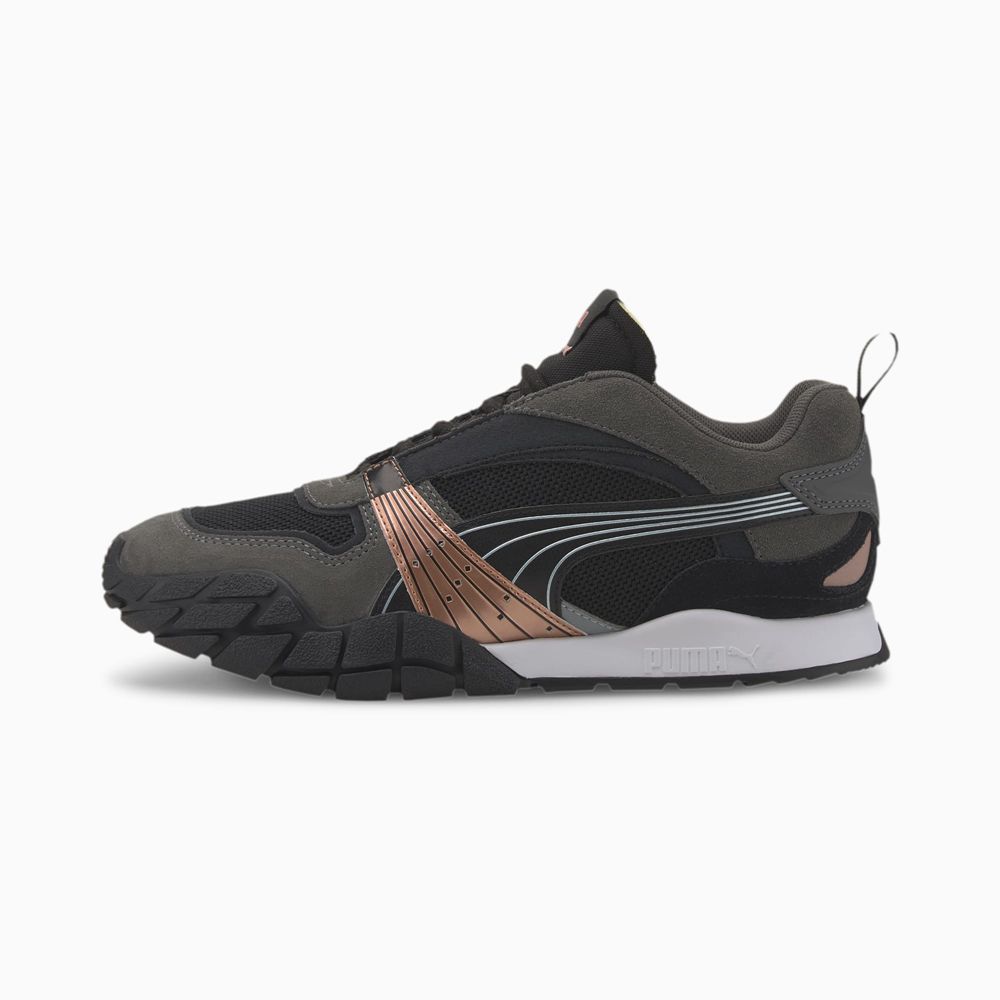 Puma Kyron Wild Beasts Női Sportcipő - Fekete/Sötét Szürke ( Hungary - ORDAP5304 )